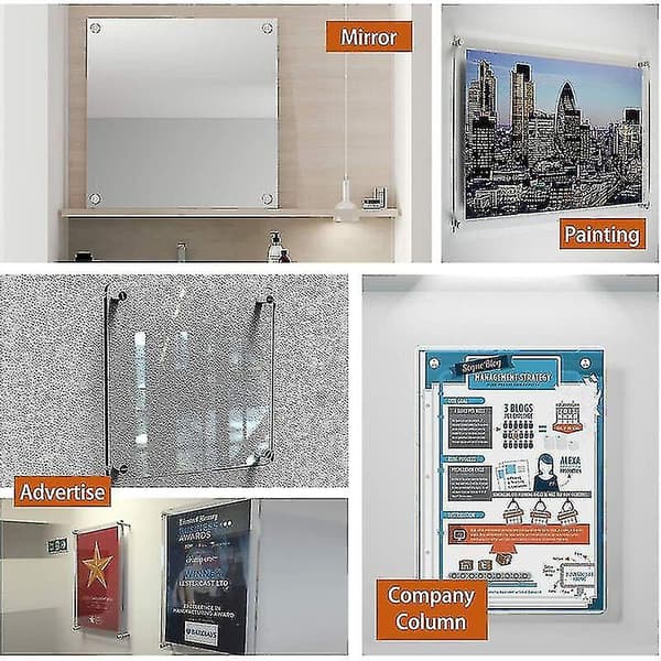 20 st Glas Sp, Mindre Stålmontering Kompatibel Med S, Compatib DXGHC
