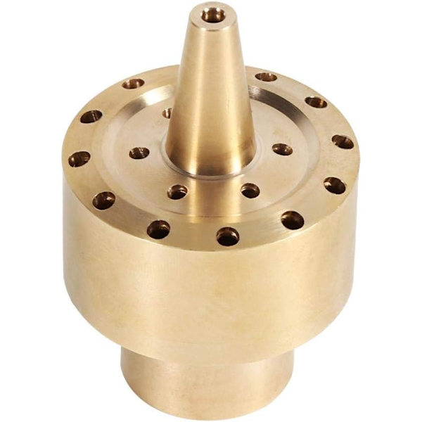 1/2\" Sprayhode i gullmessing for hagefontene, dam, tåke