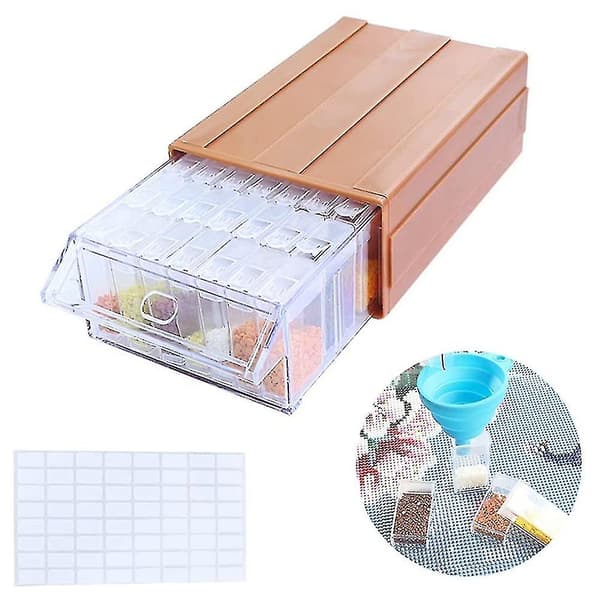 Stapelbar processlåda Gör-det-själv Art Bead Storage Container DXGHC
