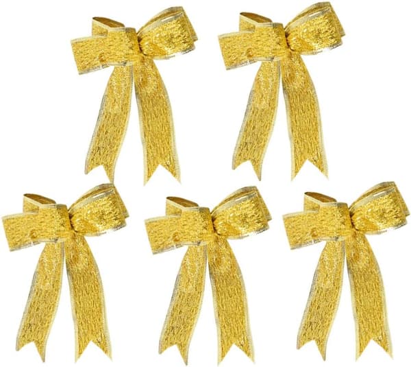 5 st Glitter Julklappsslyngor Julklappsslynga för DXGHC