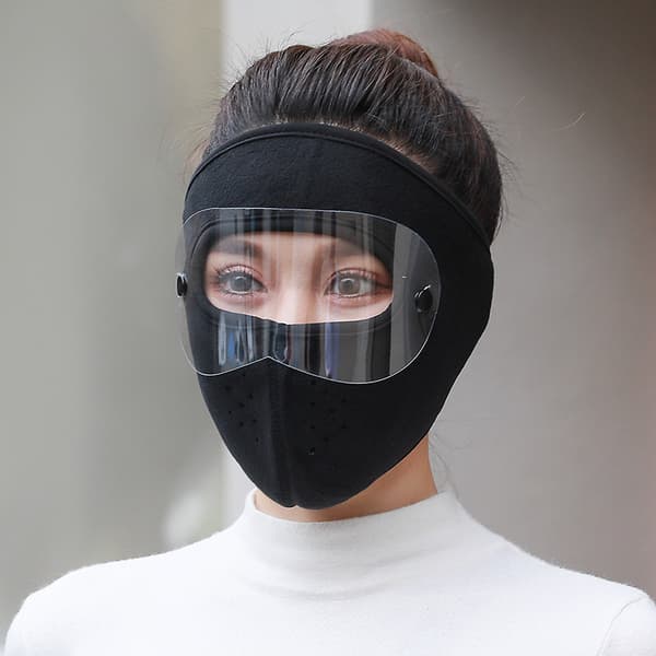Unisex Vintervarm Termisk Fullt Skyddande Goggle Hals Sport Cycl