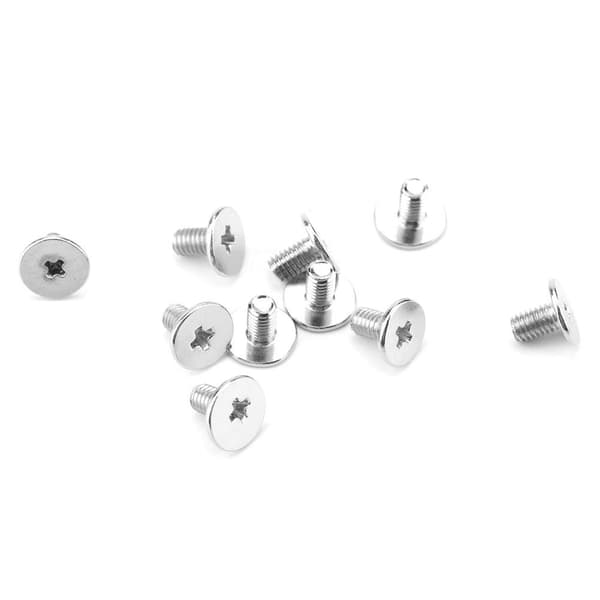 Messingnitter Studs Spiker Skruer Læderhåndværk Tilbehør 20stk