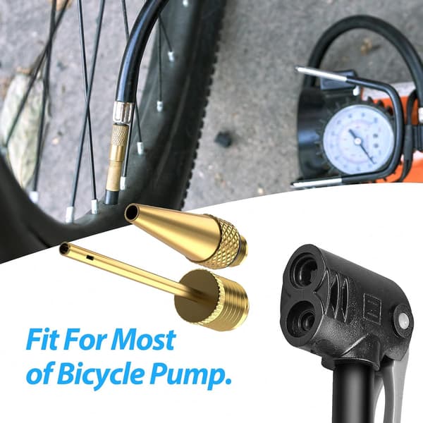18 stk. Cykelventil Adaptere, Alle Ventiladaptere til Cykel, Bil a DXGHC