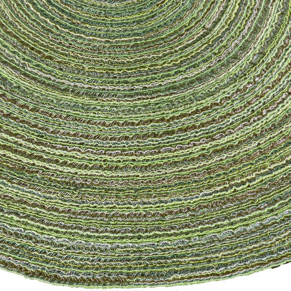 Plassmatter, sett med 6 varmeresistente bomullsvevde plassmatter for middag