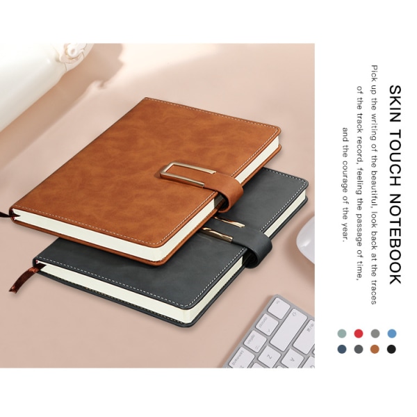 Dagbok A5 tjockt anteckningsblock Business Notebook Kontorspapper Stu