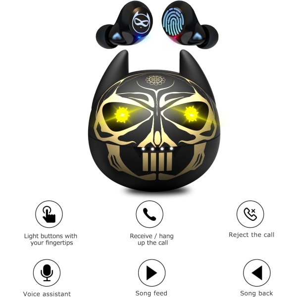 Bluetooth-kuulokkeet, langattomat Bluetooth 5.0 urheilukuulokkeet vedenkestävät