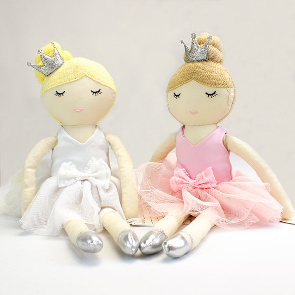 Tyttö Ragdoll-nukke Söpö Lohtunukke Prinsessanukke Joululahjanukke P