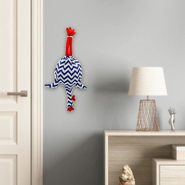 Søppelposeholder for kjøkken, 60 x 25 cm, morsom lerret
