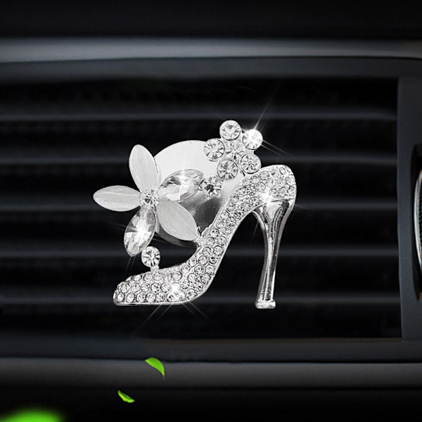 Högklackat Skos Air Vent Clip Charm, Bling Biltillbehör för