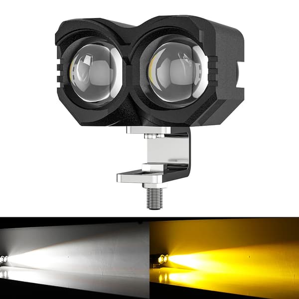 Motorcykel extra lampa lämplig för terrängmotorcykel, a