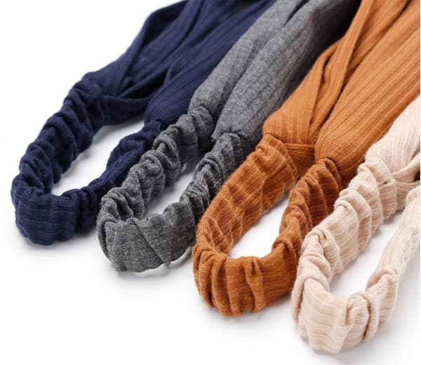 Hårbånd til Kvinder Piger Top Knot Elastisk Hårbånd Boho Twist H
