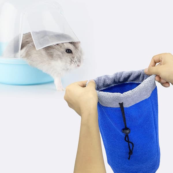 2 st Illerbadhandduk Hamsterbad Absorberande Handduk Torkning Ba