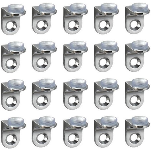 Étagère En Verre Ventouse De Fixation Du Clip De Soutien La Bride