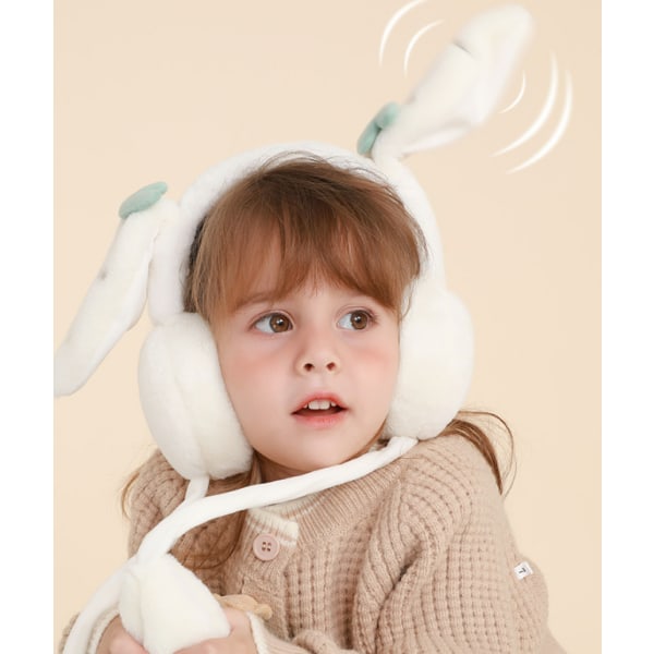 Talviset lasten korvanlämmittimet, lämpimät tuulenpitävät, söpöt, plushiset korvanlämmittimet pojille