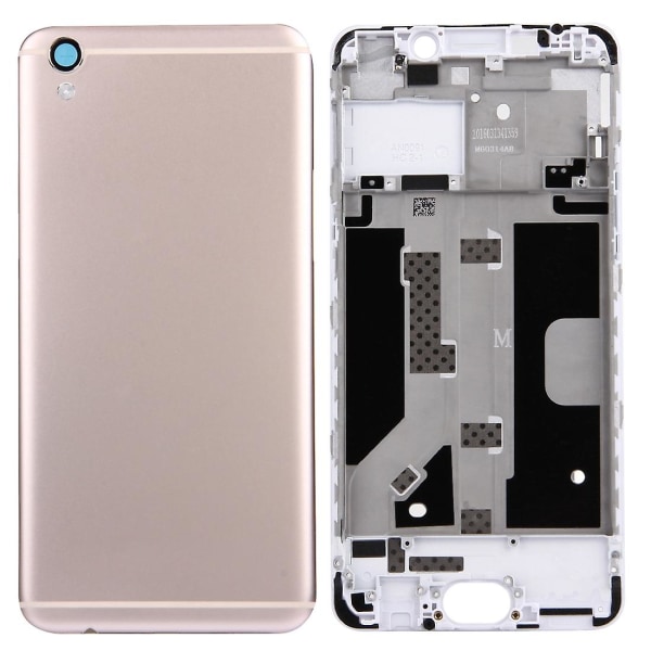 Batteri cover + LCD-ram för Oppo R9 / F1 Plus DXGHC