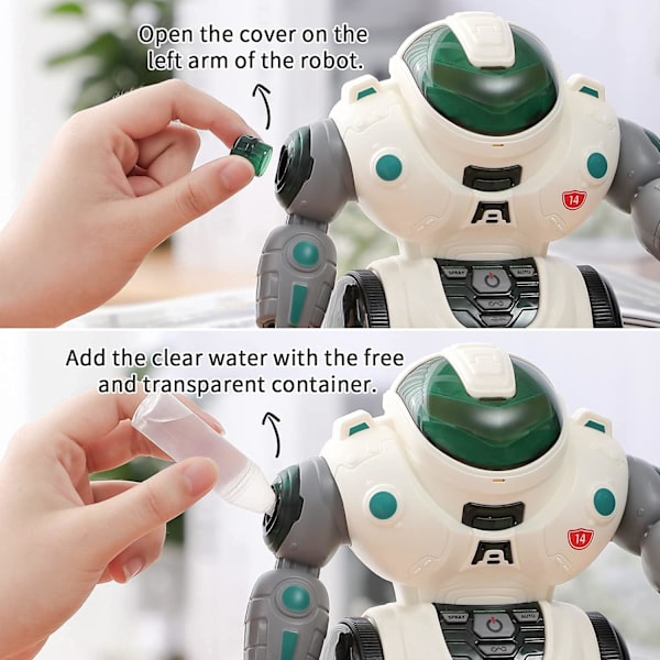 Robotleksak för barn, pojkar och flickor, dansar, sjunger och går