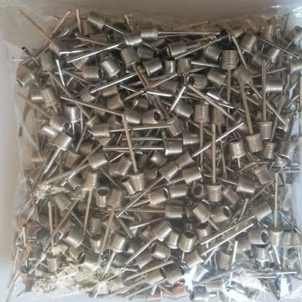 100-pack Bollpumpnålar Bollpump Uppblåsbar Nål Luftpump Ne