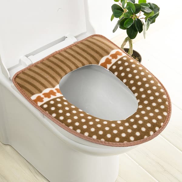 2-pack Mjuka Tvättsbara Corduroy Toalettlockskydd