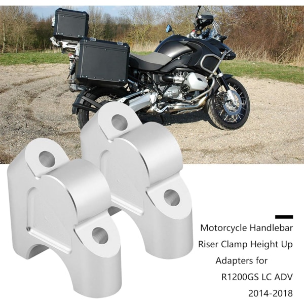 Høydeadaptere for styremontering i aluminium CNC for R1200