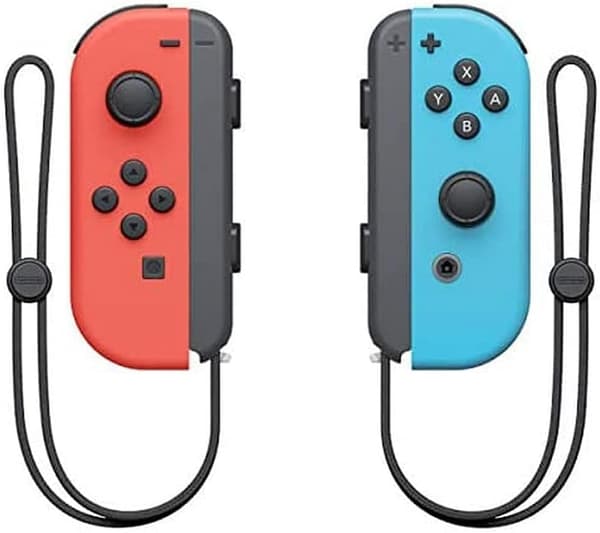 Par Joy-Con controllere - højre neonblå/venstre neonrød