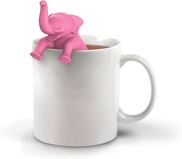 Stor brygge elefant silikon te-infuser