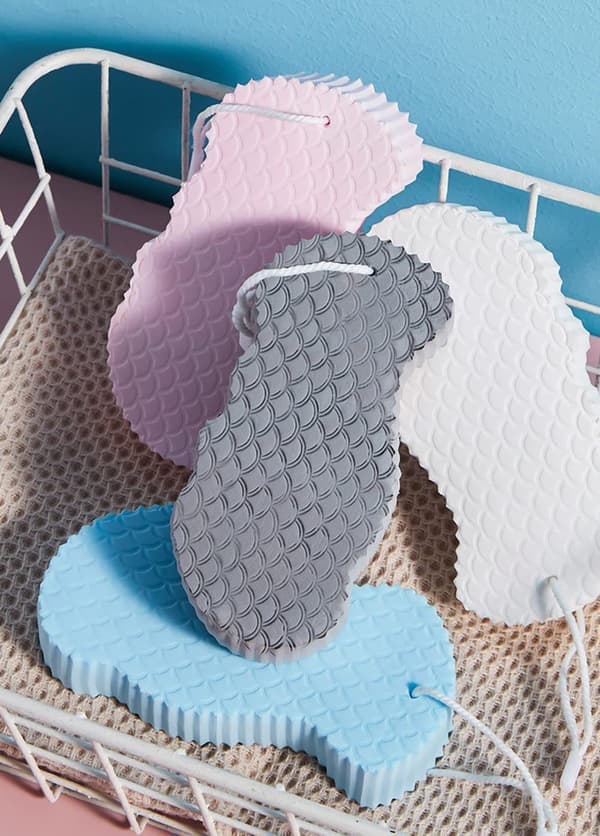 3D supermyk badesvamp, babysvamp, hudvennlig