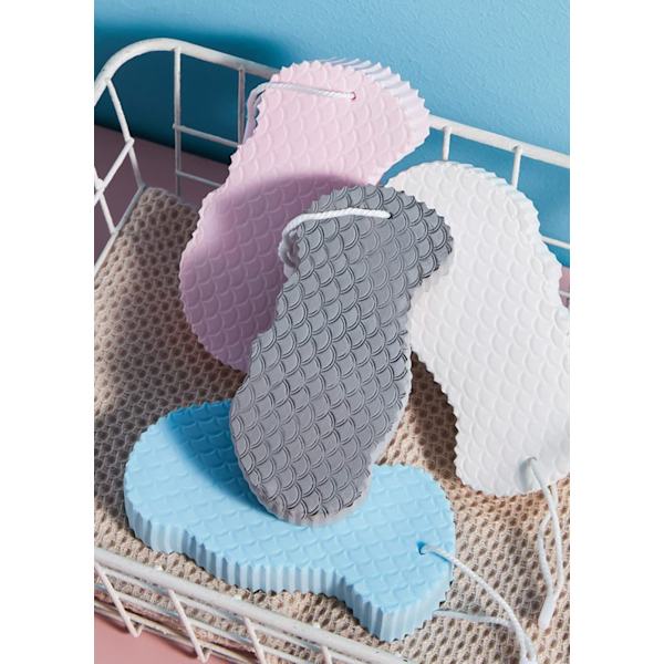 3D supersoft badsvamp, babysvampblock, hudvänlig