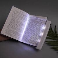1 Hvit Tablett Lese Lys Bok Lys Nattelys Lese Transpa