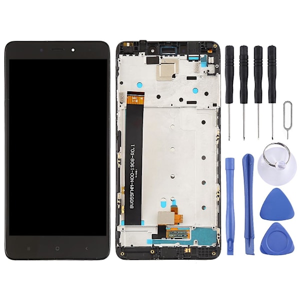 Tft LCD-skärm för Xiaomi Redmi Note 4 Digitizer Full Assembl DXGHC