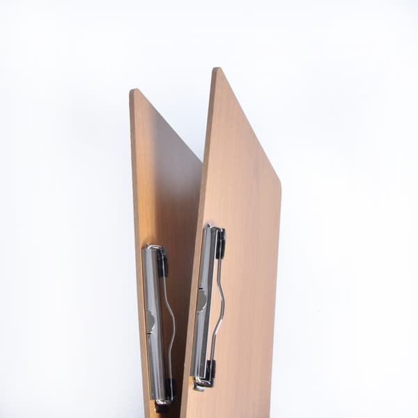 Bærbar A5 Træskriveplade Fil Hardboard Kontor Skole