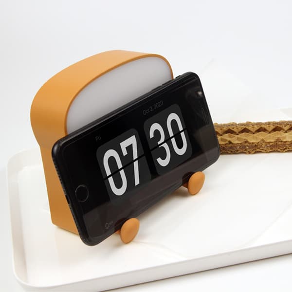 Toast LED-nattlampa, brödformad med 15-minuters timer