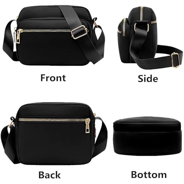 Nylon Crossbody Tasker til Kvinder Punge og Håndtasker Kvinders Casual