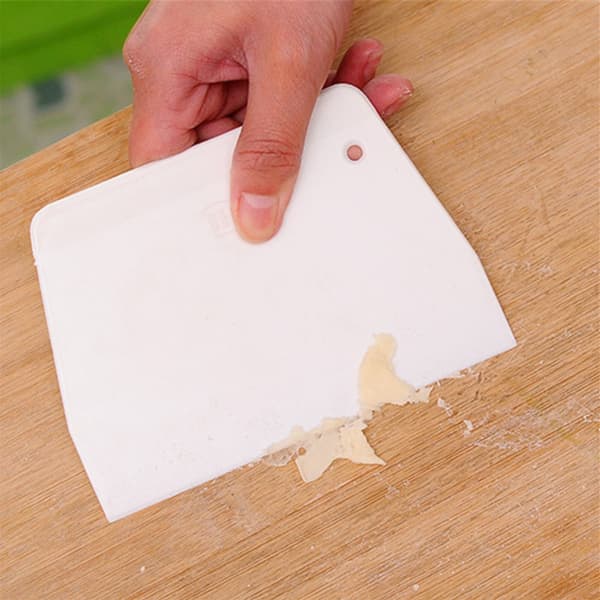Trapesformet Skrape, Plastskrape, Trompet Skrape, Kake Skrape