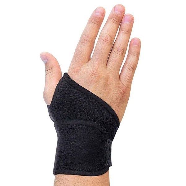 Ett par handledsskydd för basketsport justerbart handledsskydd