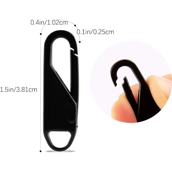 8 st Zipper Reparationsfixare Zipper Dragkedja Dragkedjor Zipper Glidare DXGHC