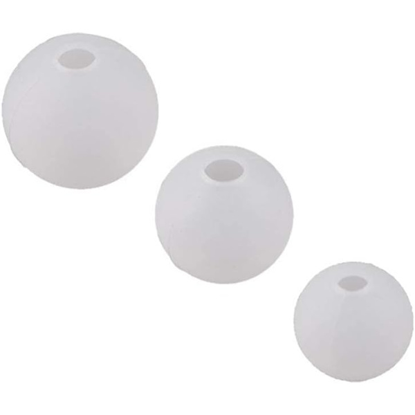 9 kpl pyöreitä silikonimuotteja korujen valmistukseen ja käsitöihin, 20 mm, 2