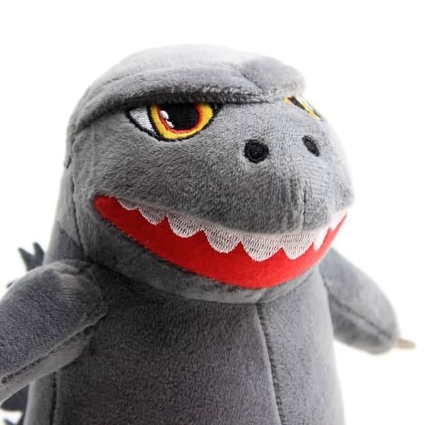 20cm dinosaur monster plyslegetøj Konge af monstre dukke (grå)