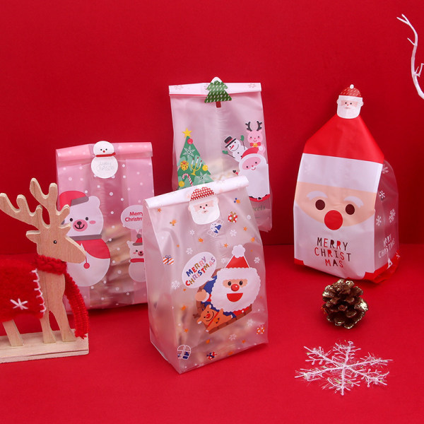 150 julkakor förpackningspåse Snack snöflinga krispig nougat