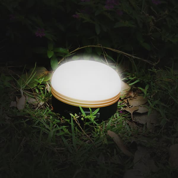 2 Pak Camping Lanterne, USB Genopladelig LED Teltslampe med Magnet