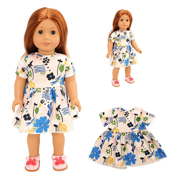 Barbie modesæt, 1 stk., 1 dukketilbehør, til børn 3 til 1