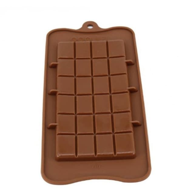 24 stk. DIY Chokoladechipsform, vafler, budding, Bageværktøj
