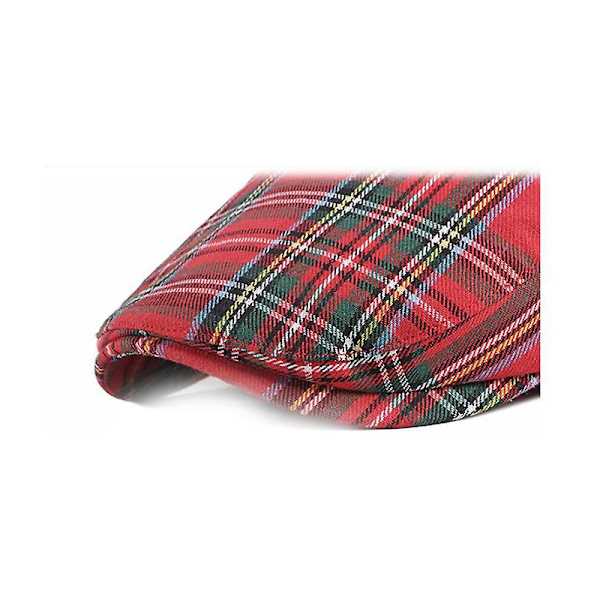 Colleage Style Kvinders Plaid Flad Kasket Mænds Ivy Cabbie Kasket Unisex C