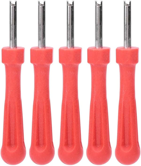 5-pack Ventil Kärnnyckel Däckventil Kärn Avlägsnande Verktyg Luft DXGHC