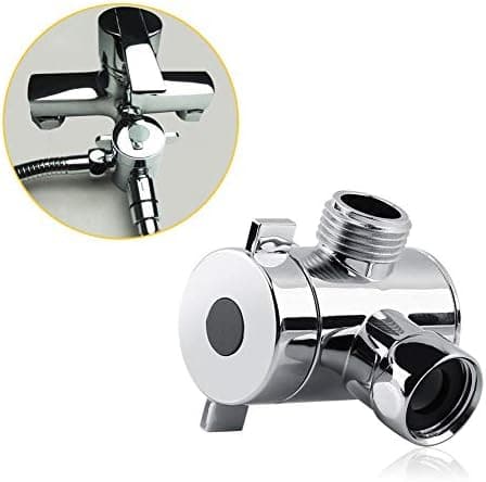 Bruseslange-omleder, G1/2\" 3-vejs Multifunktionel Bruseshoved-omleder