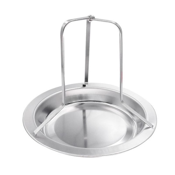Kyllingegrillrist i rustfrit stål med non-stick belægning til øl-kylling