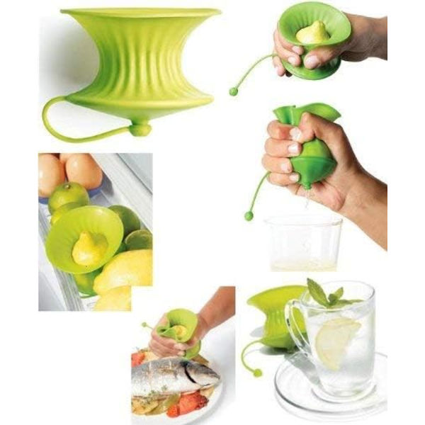 2 stycken silikon citronpressar DXGHC