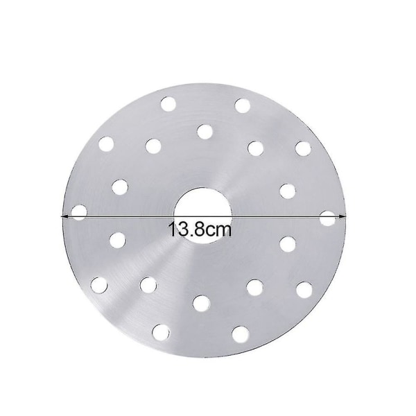 Termisk guideplate for induksjonstopp i rustfritt stål