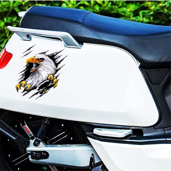 3D Örn Bilstickers, 3D Örn Bilsticker Auto Kreativ Djur