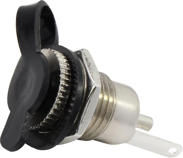 10-pack 5,5 x 2,1 mm Fe-kontaktadapter med D-lock DXGHC