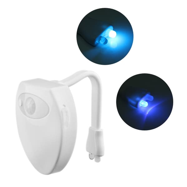 Toalettlampe Nattlys LED Bevegelsessensor Belysning WC / Bad